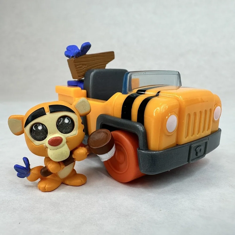 Disney Doorables TIGGER Winnie Pooh  Let's Go Series 3 Figure & Vehicle NEW RARE